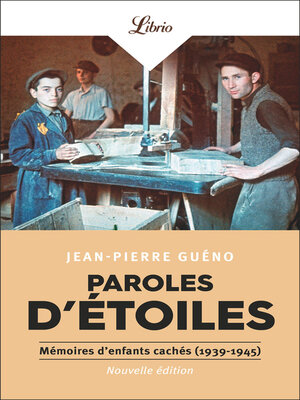 cover image of Paroles d'étoiles
